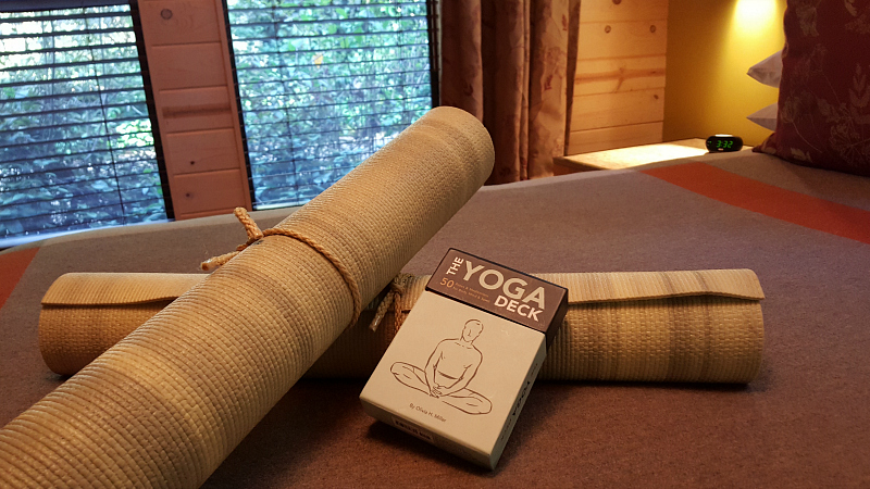 In Room Yoga Supplies